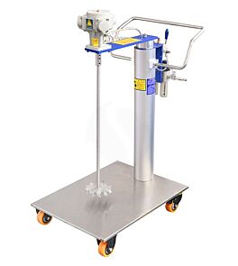 Air Pneumatic Mixer:   Transportable with bench; 0.25HP; 20-50KG