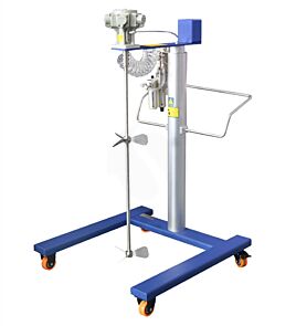 Air Pneumatic Mixer: Transportable; no bench; 0.5HP; 50-200KG