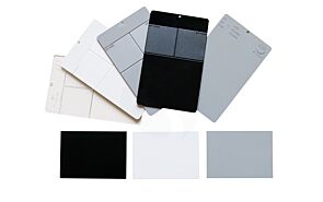 HIPS Plastic Panels; 88x62x2mm (500 pieces/package)