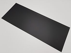 Black Plastic Panel (432x165x0.25mm)  - pack of 100 units