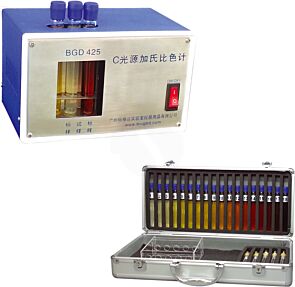 Gardner Color Comparator with C (With C Illuminant 1-18 grades)