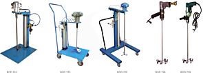 Air Pneumatic Mixer: Floor mode, 0.1HP : 1-10KG