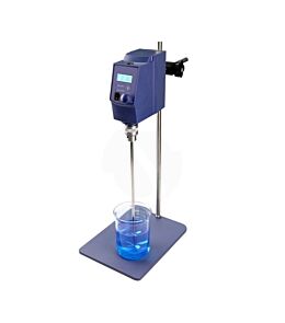 Precise Digital Overhead Stirrer: 50W/20L LCD Display