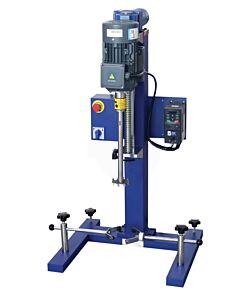 High speed laboratory dissolver: Electric Lift, 1,100 W; 6,000 r/min