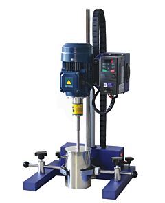 Versatile Sand-milling Dispersing-Agitator: Electric Lifting; 1.5 L; 550W