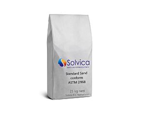 Standard sand according to ASTM D968 (Method A)  - bag 25 kg nett weight