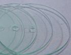 Glass panel with circular hole (pack of 100)